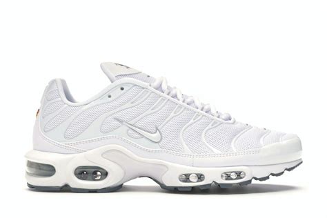 nike damen weiß white metallic silver|nike air max plus damen.